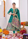 Smit Asha Paithani Festive Wear Wholesale Anarkali Kurtis With Dupatta