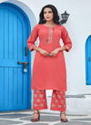 Smylee Nigaah Bombay Slub Embroidered Designer Kutri With Bottom Latest Collection
