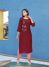 Smylee Sagaa Designer Ethnic Wear Designer Kurti With Bottom Collection