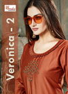Smylee Veronica Vol 2 Latest Designer Party Wear Festive Handwork Kurtis With Plazzo Collection 