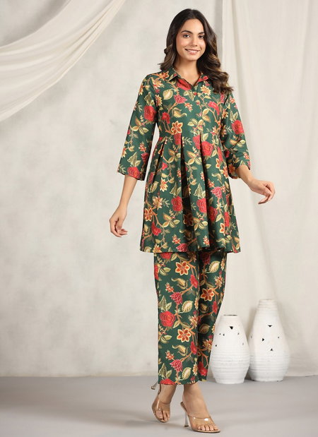 Soan FF Designer Rayon Cotton Digital Printed Cord Set Wholesale Shop In Surat
