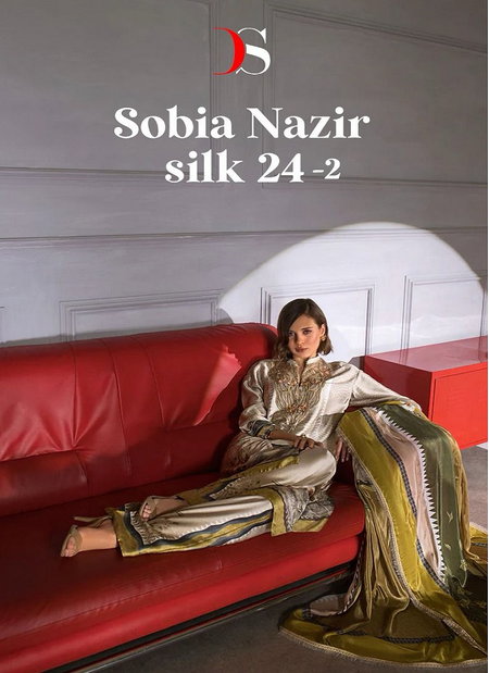 Sobia Nazir Silk 24 Vol 2 By Deepsy Japan Satin Silk Printed Pakistani Suits Wholesale Online
