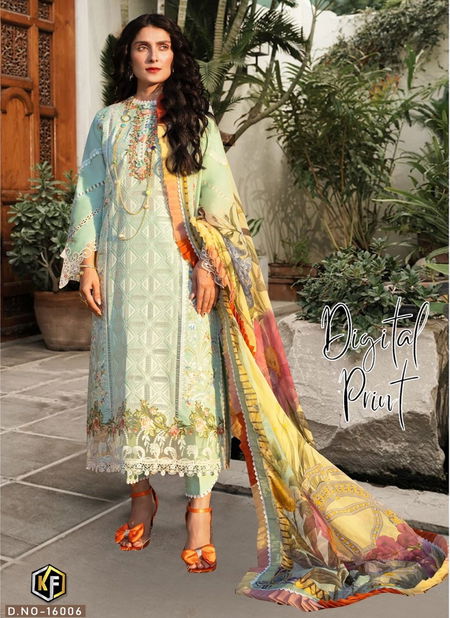 Sobia Nazir Vol 16 By Keval Printed Karachi Cotton Dress Material Wholesale Shop In Surat Catalog