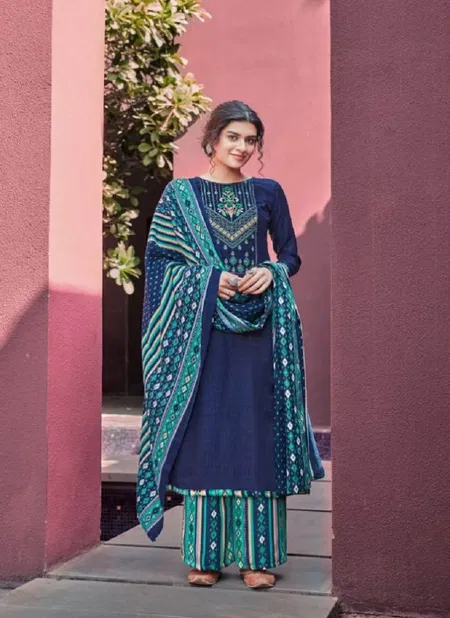 Sohni By Zulfat Pure Pashmina Dress Material Wholesale Online Catalog