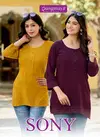 Sony By Rangmaya Vartican Tunic Ladies Top Wholesale Price In Surat