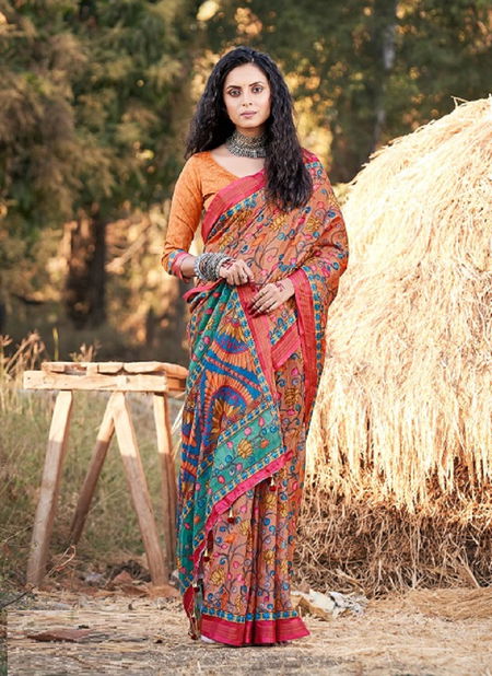 Soul Vol 2 By The Fabrica Printed Sarees Catalog Catalog