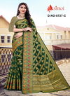 Special Day 8727 Latest Designer Wedding Wear Heavy Cotton Silk Sarees Collection
