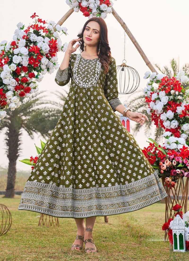 Spotlight Vol 5 By Blue Hills Anarkali Kurtis Catalog