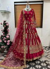 Sr 1506 Embroidery Indo Western Lehenga Choli Suppliers in India