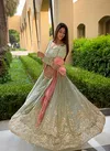 Sr 1677 Star Georgette Embroidery Readymade Suits Exporters In India