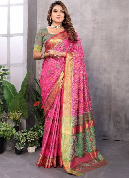 SRC Raanisa Designer Patola Silk Wedding Sarees Wholesale Shop In Surat Catalog