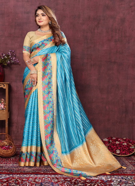 SRC Rajasvi Raw Silk Designer Sarees Wholesale Clothing Suppliers In India