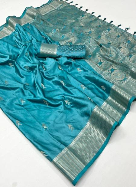 SRC Sartin Silk Weaving Non Catalog Designer Sarees Wholesale Shop In Surat Catalog