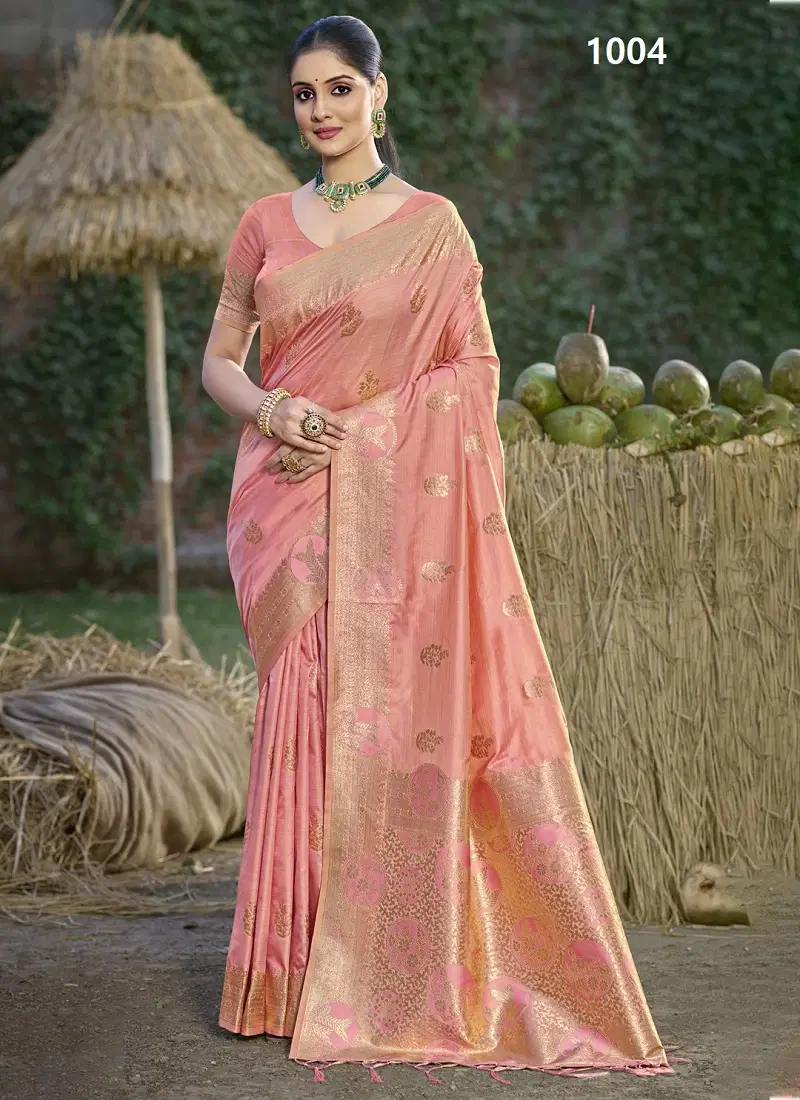 Srivali Silk By Bunawat Wedding Wear Saree Wholesale Shop In Surat Catalog