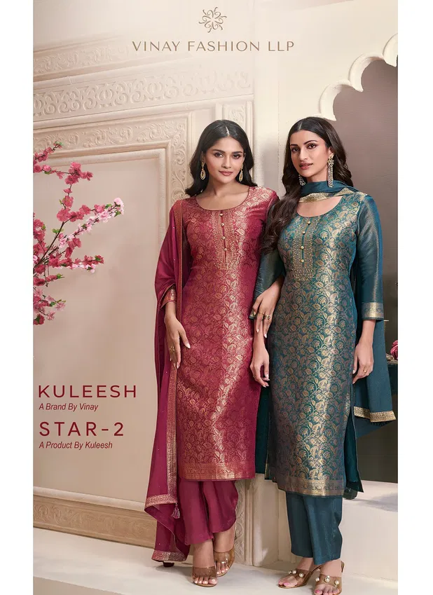 Star 2 By Vinay Kuleesh Designer Salwar Kameez Wholesalers In Delhi