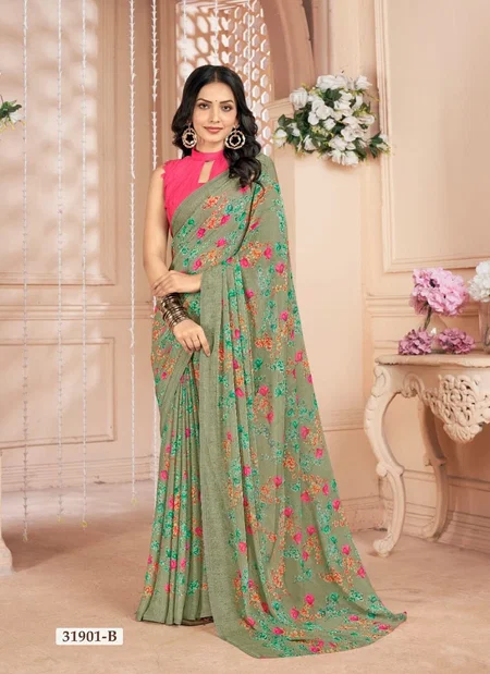 Star Chiffon Vol 155 By Ruchi Daily Wear Saree Suppliers In India