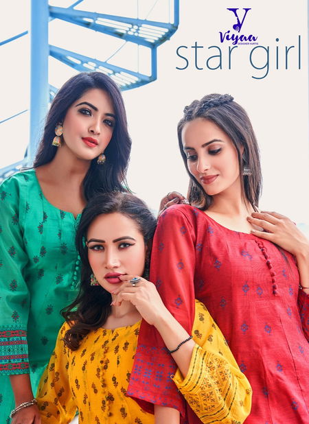 Stargirl By Viyaa Printed 101 To 108 Anarkali Kurtis Exporters In India Catalog