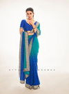 Stavan Brahmastra New Fancy Exclusive Wear Georgette With Foil Print Saree Collection 