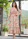 Story Pure Mal Cotton Printed Long Kurtis Catalog