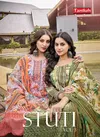 Stuti Vol 3 By Taniksh Embroidery Printed Kurti With Bottom Dupatta Wholesale Price In Surat