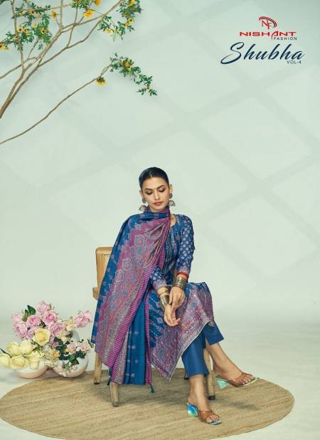 Subha Vol 4 By Nishant Modal Silk Designer Salwar Kameez Wholesale Price In Surat