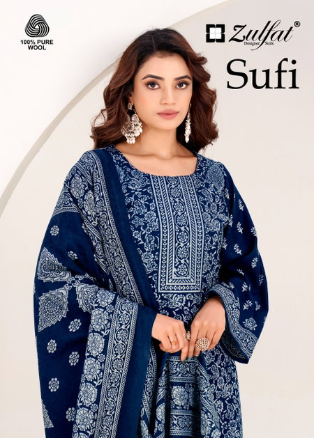 Sufi By Zulfat Woollen Pashmina Wholesale Dress Material Suppliers In Mumbai
