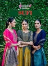 Sufi Vol 1 By Mystic 9 Banglore Silk Kurti With Bottom Dupatta Suppliers In India