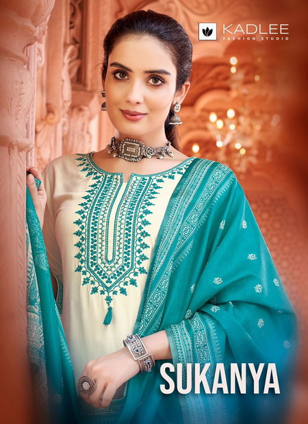 Sukanya By Kadlee Designer Rayon Kurti With Bottom Dupatta Wholesale Price In Surat
