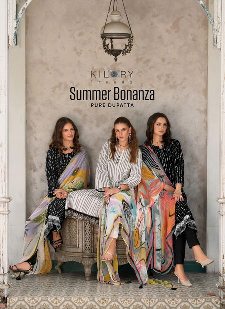 Summer Bonanza By Kilory Jam Cotton Printed Salwar Kameez Wholesale Price