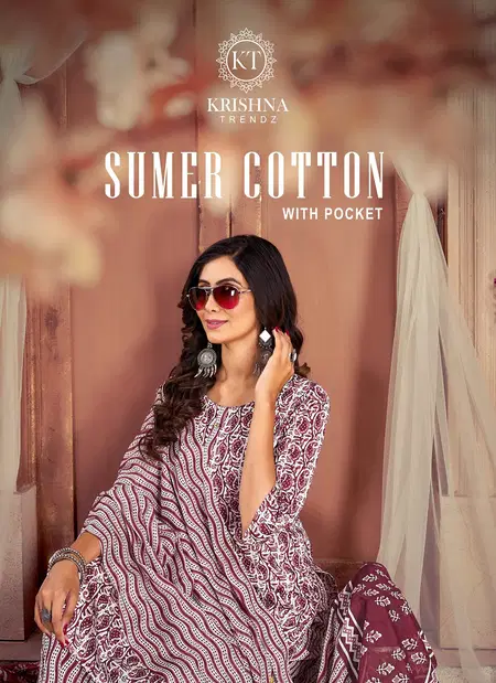 Summer Cotton Vol 1 Jaipuri Print Cotton Kurti With Bottom Dupatta Wholesale Shop In Surat