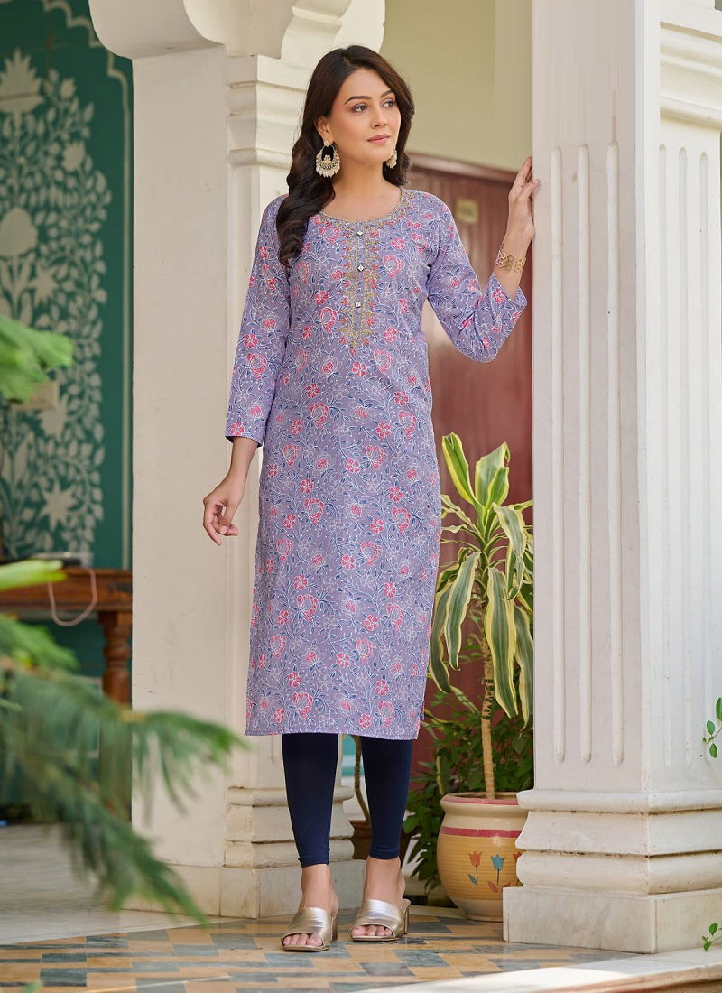 Summer Fashion Vol 3 By Ossm Printed Kurtis Catalog