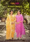 Summer Fashion Vol 9 By Tips And Tops Cotton Kurti With Bottom Dupatta Wholesale Online