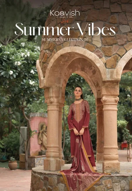 Summer Vibes By Kaavish Jam Cotton Dress Material Wholesale Price In Surat
