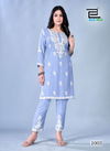 Sunburn 2024 By Blue Hills Rayon Embroidery Kurti With Bottom Wholesale Clothing Suppliers In India
