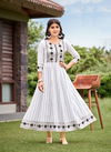Sunflower Anarkali Festive Wear Wholesale Kurti Collection