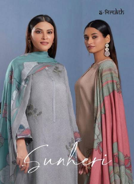 Sunheri By Sahiba Printed Cotton Dress Material Wholesale Shop In Surat Catalog