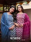 Sunrise Vol 2 By Vaniska Straight Printed Kurti With Bottom Dupatta Orders In India