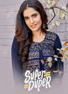 Super Duper Hit Latest Fancy Designer Ethnic Wear Long Heavy Rayon Kurtis Collection

