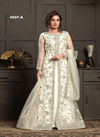 Super Hit 4597 Colors wedding Wear Heavy Butterfly Net Embroidery and Cording Work Top And Slives Four Side Work Dupatta Salwar Suits Collection