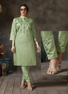 Superstar 2 Fancy Ethnic Wear Silk Designer Kurti With Bottom Collection