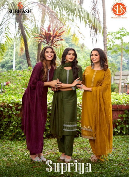 Supriya By Sbs Chinon Silk Designer Kurti With Bottom Dupatta Wholesalers In Delhi