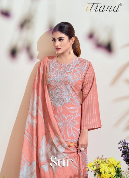 Sur By Itrana Cotton Lawn Digital Printed Dress Material Wholesale Price In Surat