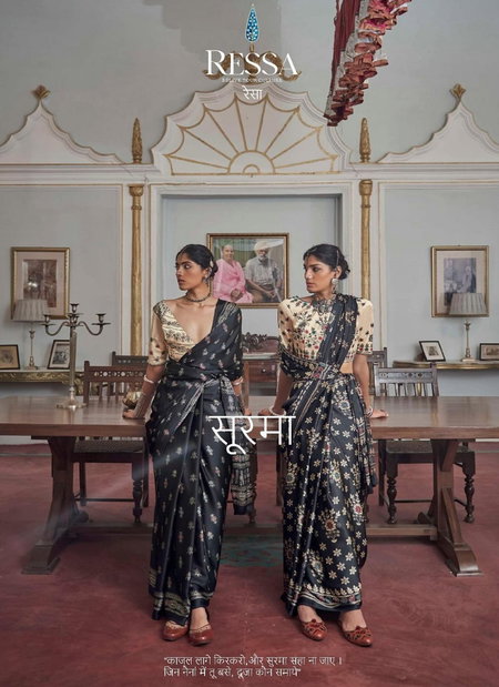 Surma By Ressa Gajji Silk Designer Sarees Wholesale Price In Surat