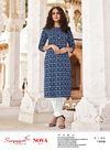 Suryajyoti Nova 1 Latest Fancy Designer Regular Casual Wear Lawn Cotton Printed Kurti Collection
