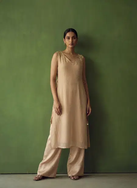Tew 018 Silk Organza Kurti With Bottom Wholesale Market In Surat With Price