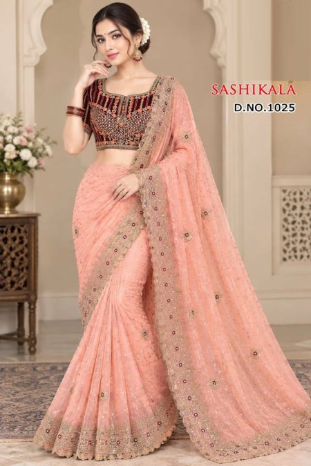Sw Sashikala Vol 2 Moss Butti Saree