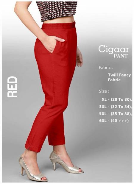 Swara Cigaar Imported Lycra Stretchable Pant Catalog
