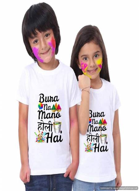 Swara Girl And Boy Holi Special Ethnic Wear Designer Tshirt Collection
