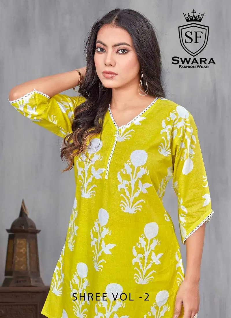 Swara Shree Vol 2 Jaipuri Prints Cambric Cotton Co Ord Set Exporters In India Catalog