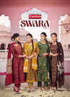 Swara Vol 11 By Taniksh Rayon Printed Embroidery Kurti With Bottom Dupatta Wholesale Price In Surat